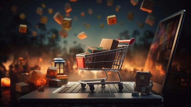 E-commerce platform with products